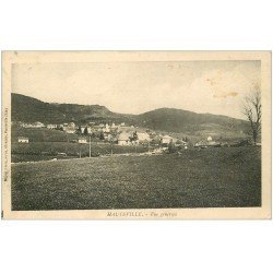 carte postale ancienne 01 HAUTEVILLE. Le Village 1936. Ed Miguet librairie