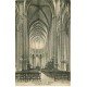 carte postale ancienne 77 MEAUX. Cathédrale Nef et Choeur 1918