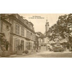 carte postale ancienne 77 BY-THOMERY. La Maison de Rose-Bonheur 1938