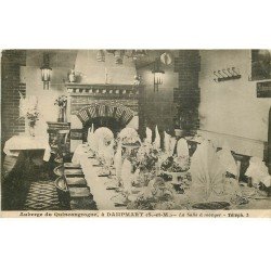 carte postale ancienne 77 DAMPMART. Auberge du Quincangrogne