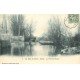 carte postale ancienne 77 ESBLY. Le Pont du Moulin 1907