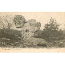 carte postale ancienne 77 FRANCHARD. Sphinx des Druides