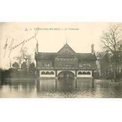 carte postale ancienne 77 FERRIERES-EN-BRIE. La Taffarette 1903