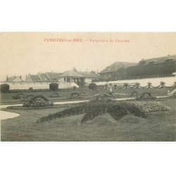 carte postale ancienne 77 FERRIERES ET PONTCARRE. Le Fleuriste