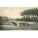 carte postale ancienne 77 GERMIGNY-L'EVEQUE. L'Abreuvoir avec Cheval 1908