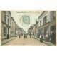 77 GUIGNES-RABUTIN. Rue de Troyes 1905 Epicerie Mercerie Brossard et Cordonnier