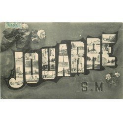 carte postale ancienne 77 JOUARRE. Fantaisie 1906