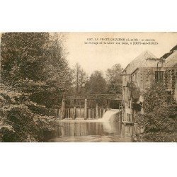carte postale ancienne 77 LA FERTE-GAUCHER. Barrage de la Chair aux Gens