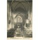 carte postale ancienne 77 LA FERTE-GAUCHER. Intérieur Eglise 1916