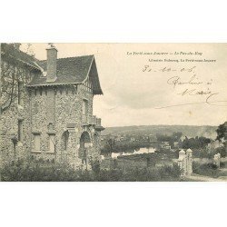 carte postale ancienne 77 LA FERTE-SOUS-JOUARRE. Le Pas-du-Roy 1906 personnage