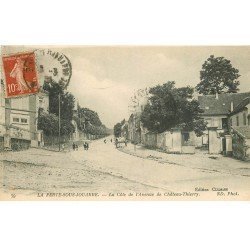 carte postale ancienne 77 LA FERTE-SOUS-JOUARRE. La Côte Avenue de Château-Thierry