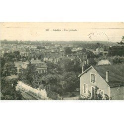 carte postale ancienne 77 LAGNY SUR MARNE. Vue générale 1912