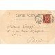 carte postale ancienne 77 LAGNY SUR MARNE. Rue du Pont de Fer 1901 Hôtel Café Restaurant
