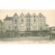 carte postale ancienne 77 LAGNY SUR MARNE. Maison à 5 Pignons 1903 Fabrique de Couronnes et Pharmacie