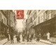 carte postale ancienne 77 LAGNY SUR MARNE. Rue des Marchés 1907 Epicerie Aubert