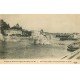 carte postale ancienne 77 LAGNY-THORIGNY. Pont de Pierre détruit