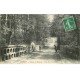 carte postale ancienne 77 LIVERDY. Pont de la Bertellerie Château du Monceau 1913