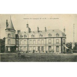 carte postale ancienne 77 LUMIGNY. Aile du Château 1905