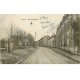 carte postale ancienne 77 LE PIN. Rue de Chelles 1919