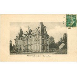 carte postale ancienne 77 MONTRY. Le Château 1913