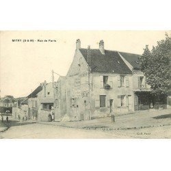 carte postale ancienne 77 MITRY. Epicerie Rue de Paris