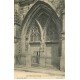 carte postale ancienne 77 MORET-SUR-LOING. Portail Eglise