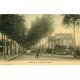 77 MORMANT. Avenue de la Gare 1908 belle Carte toilée