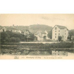 carte postale ancienne 77 MONTIGNY-SUR-LOING. Le Moulin
