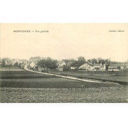 carte postale ancienne 77 MONTCEAUX. Le Village