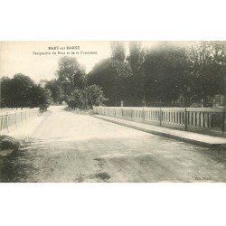 carte postale ancienne 77 MARY-SUR-MARNE. Pont de la Fondation