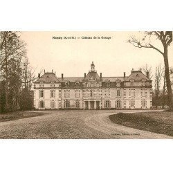 carte postale ancienne 77 NANDY. Château de la Grange