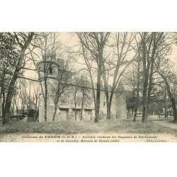 carte postale ancienne 77 NANGIS. Château du Marquis 1925