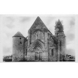 carte postale ancienne 77 NANGIS. Eglise de Rampillon. Carte Photo