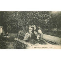 77 OZOIR OZOUER-LA-FERRIERE. L'Abreuvoir rue de Roissy