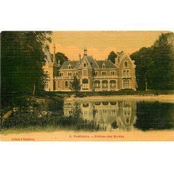 carte postale ancienne 77 PONTHIERRY. Château des Bordes. Carte toilée