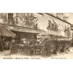 77 PONTHIERRY. Café Tabac Maison Pays 1939