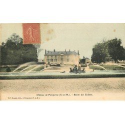 carte postale ancienne 77 POMPONNE. Le Château Bassin des Enfants