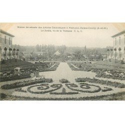 carte postale ancienne 77 PONT-AUX-DAMES-COULLY. Maison Retraite Artistes le Jardin