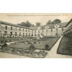 carte postale ancienne 77 PONT-AUX-DAMES-COULLY. Maison Retraite Artistes le Jardin et Terrasse ELD