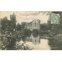 carte postale ancienne 77 COULOMMIERS. Château des Côteaux le Lac 1906