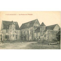 carte postale ancienne 77 COULOMMIERS. Ferme de l'Hôpital 1905