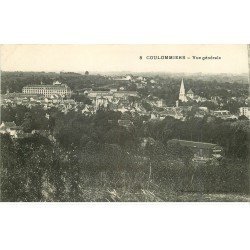 carte postale ancienne 77 COULOMMIERS. Vue générale