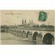 carte postale ancienne 03 MOULINS. Pont Régemortes 1911