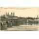 carte postale ancienne 03 MOULINS. Pont Régemortes 1912