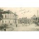 carte postale ancienne 77 COULOMMIERS. Poste et télégraphe, Hôtel de Ville et Eglise