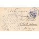 carte postale ancienne 77 FONTAINEBLEAU. Défilé d'infanterie . Tampon Militaire 1915