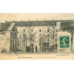 carte postale ancienne 77 FONTAINEBLEAU. Caserne Damesme 1913 46° Infanterie