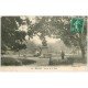 carte postale ancienne 03 MOULINS. Square de la Gare 1916. Enfant cerceau