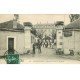 carte postale ancienne 77 FONTAINEBLEAU. Quartier Chataux 7° Dragons 1910