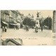 carte postale ancienne 03 MOULINS. Statue et Parfumerie (mauvaise découpe)...